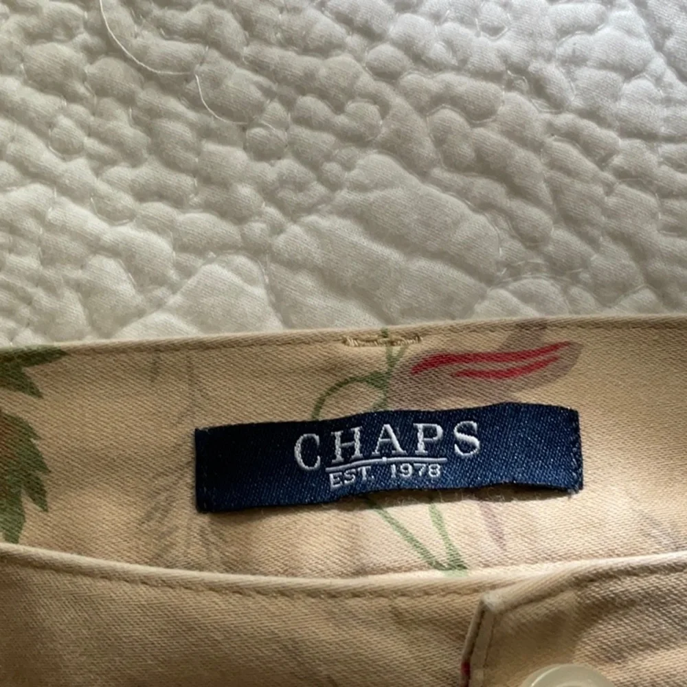 Polo Ralph Lauren Floral Straight Leg Pants - Pink and Tan - Picture 4 of 12